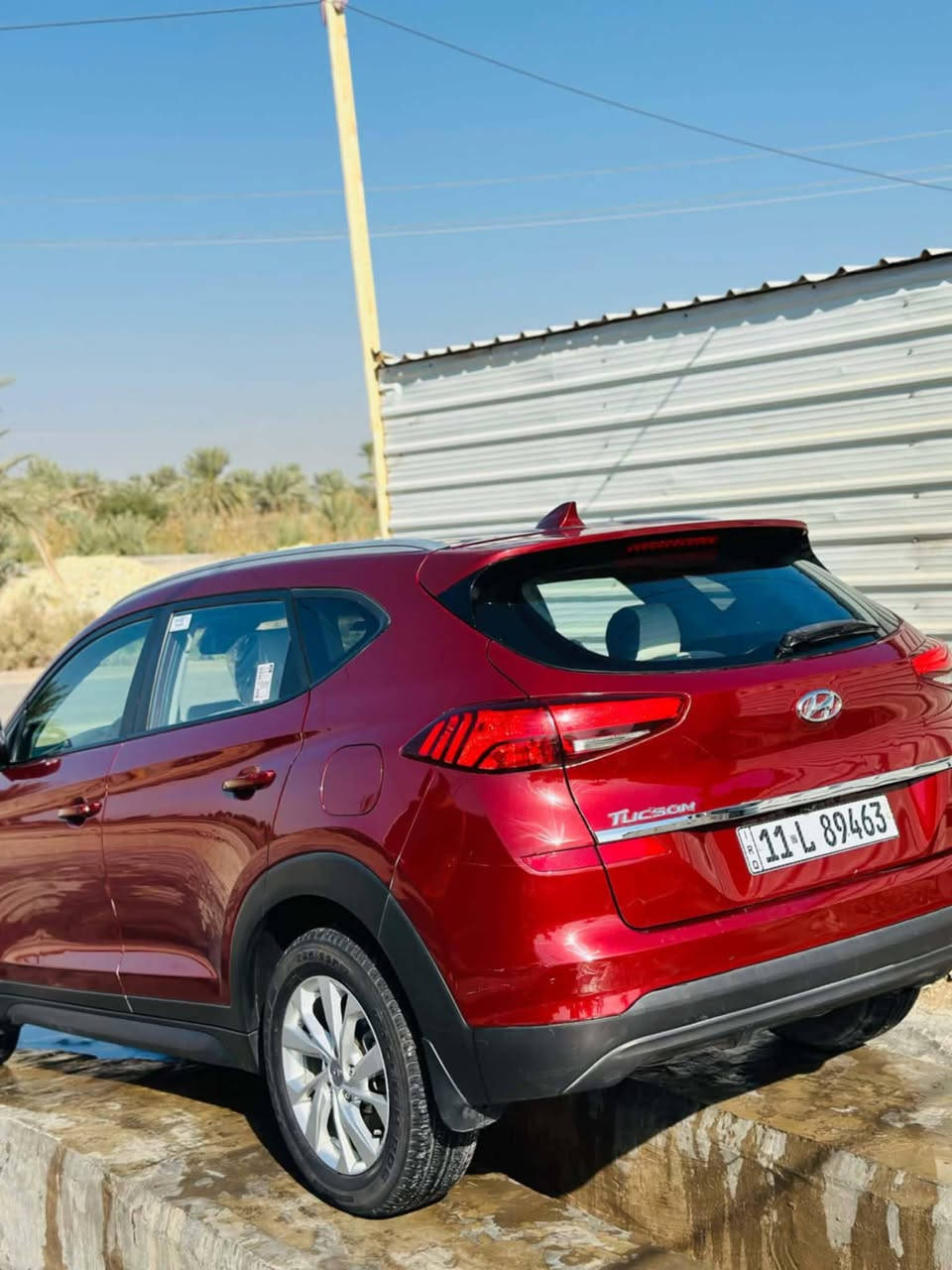 السلام عليكم توسان موديل 2019
وارد امريكي بيع وترهم مراوس حسب القناعة 
ماشية 80الف 
مواصفات فول عدا البنراما 
بصمه +بصمة ابواب 
هاندبريك بصمه
اشارة ترحيب 
كامرة دوارة
كشنات جلد 
تحكمات ستيرن 
حساس امامي 
حساس خلفي 
درايف مود 
شاحن موباي 
مقعد السايق كهرباء 
جنطة كهرباء 
بيهة هواي بعد مواصفات 
سعر 165$
للاستفسار 
***********
***********
