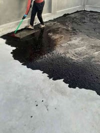 كادر تطبيك شتايكر سطوح كرسته وعمل والفرشي     العوازل هي فلانكوت وزفت ...