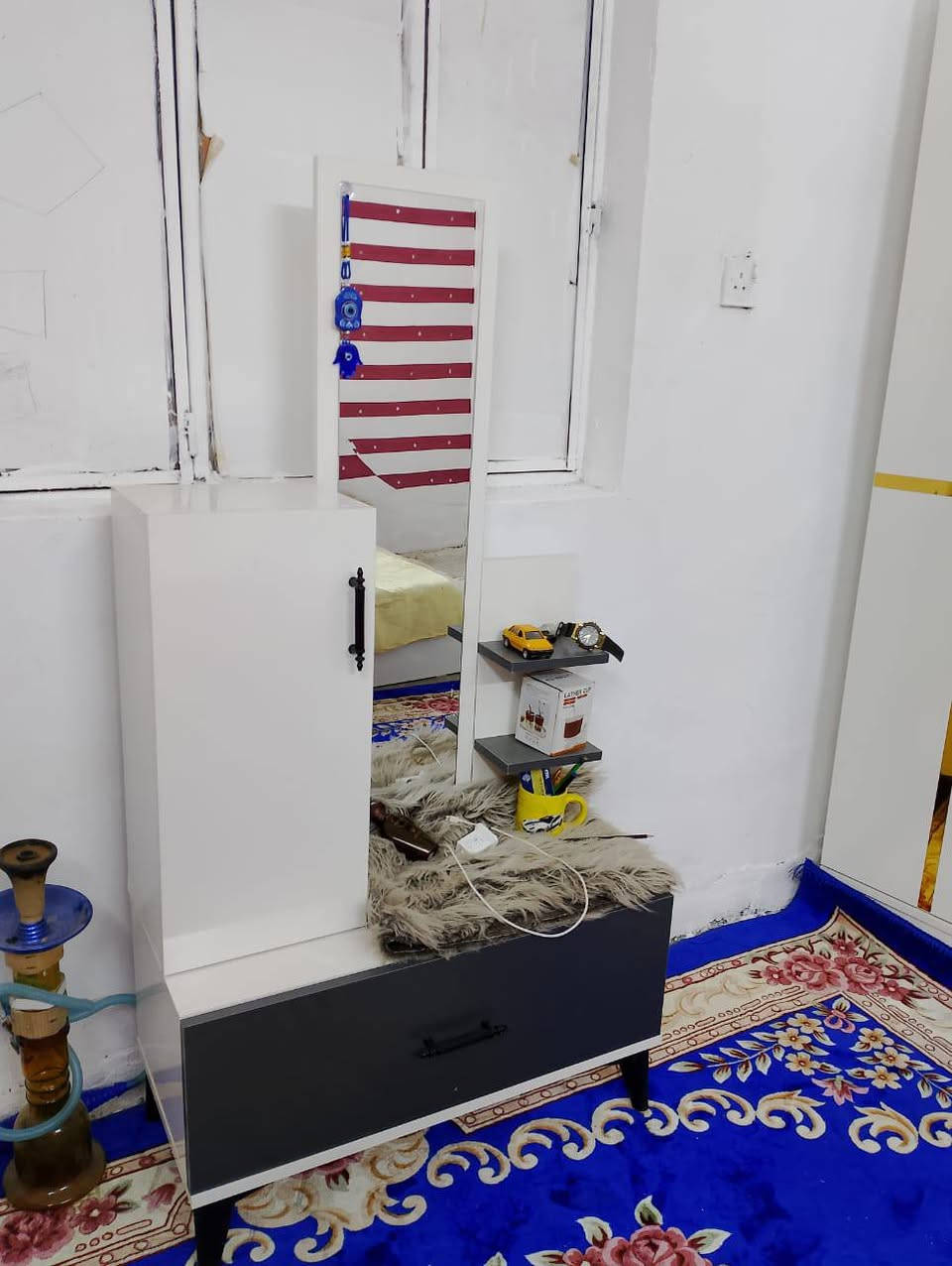 السلام عليكم غرفه نوم تركيه جديده خمس قطع مثل مابصؤره
مكاني جسر ديله التويثه ***********
