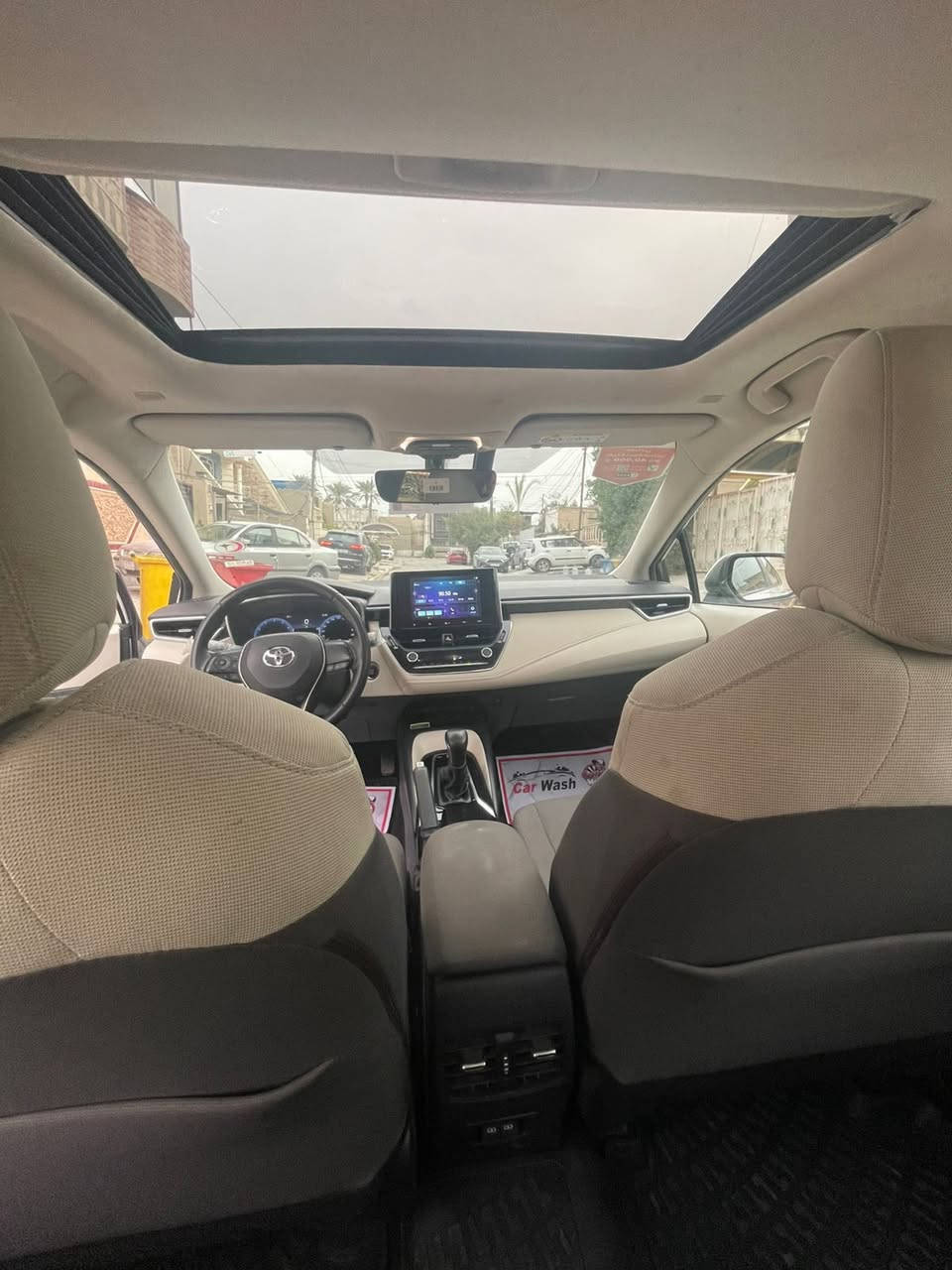 السلام عليكم كورلا موديل 2024 خليجيه وكالة سااز بعدها بضمان ماشيه 28 الف مكفوله من الضربه والصبغ والبارد السياره جديده بانزين فقط مواصفاتها محرك 1800 اسلايت وبصمه وشاشه وكامره شاحن واير ليس  معروفه مواصفاتها رقم اربيل والتحويل مباشر السعر المطلوب 191 ورقه وبيها مجال جدا بسيط مكان السياره بغداد ال كرخ حي الجامعه للستفسار هاذا الرقم *********** وشكرا
