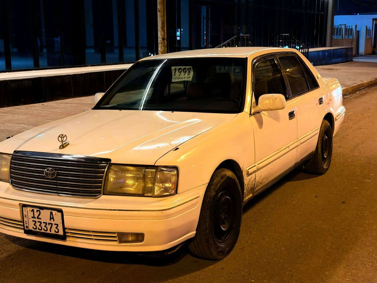 السلام عليكم
راس الثور 1998.. 
محرك V6 ..
كيرتوماتيك ..
فول توماتيك ..
صبغ حزام بدون دخل ..
مكان السياره موصل ايمن ..
سعر 85$..
رقم نينوى انگليزي ..
بيها كوبون ..
*********** وتساب 
مكلف بالنشر ../ 
لا تبعث  طلب صداقه 
الطبات عندي مقبطه ادخل خاص
../ كل السيارات انزلها ستوري ../
