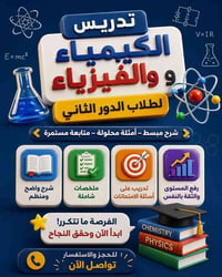 الكيمياء الاستاذة منى التميمي 07721705742 الفيزياء / الاستاذ ابراهيم ا...