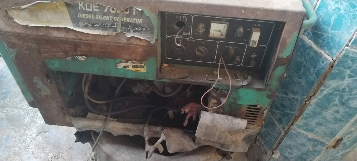 مولد ٤٠ كيفي شركة الوادي شغاله بس متروكه مكانه الدولعي


**إذا كنت صاحب هذا الإعلان وتريد حذفه لأي سبب، رجاءا أرسل رسالة إلى الدعم الفني**