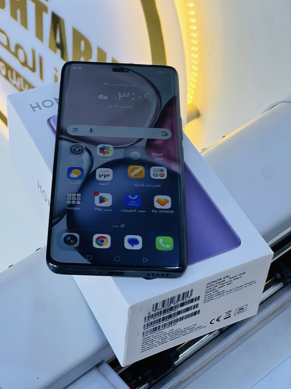 هونر X9C جهاز نضيف كامل ملحقات 256/12 مكان بابل المحاويل  ***********
