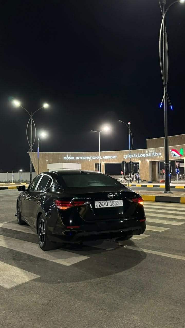 ‏2024 Nissan Sentra SV
السياره مرقمه جديد دهوك - رقم وفحص وهزه وسنويه جديد تحويل  مضمون
لون اسود 🖤
ماشية 23 الف كيلو فقط 
الضرر - صبغ وتبديل بنيد وجاملغ المين واليسار يعني 3 قطع وشبر بالدوسه مال سايق (والباب مال سايق بي بخصه مامصلحه)
ايرباك  ستيرن  راجع سستم
كير ومكينة مكفولات 
—————————————- 
موصفاته👇🏻
بصمه
ردار( امامي مفقود )خلفي موجود
اتوستوب  امامي خلفي
ابواب بصمه
نقطة العمياء
تحديد المسار
مانع اصطدام 
تحديد السرعه
نظام سبورت وإيكو
شاشة كبير وكار بلاي
كاميرا
شاشه عطلات
العنوان موصل الايسر  
***********  إتصال  
*********** واتساب
