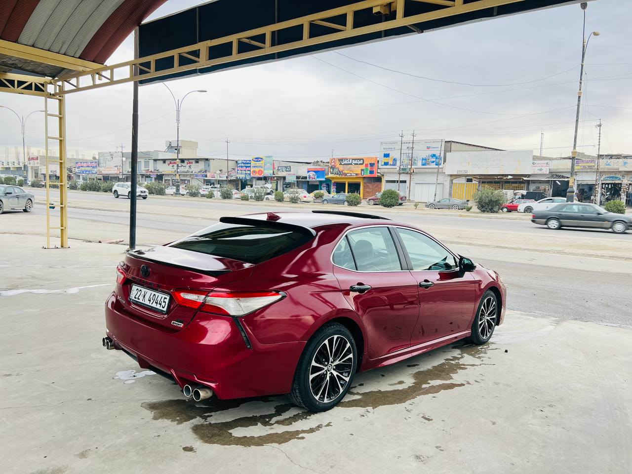 السلام عليكم 
كامري للبيع 
موديل 2018 مواصفات  se plus
سلايت+بصمه+كشنات هيتر
ضرر السياره خلفي 3 قطع بدون ايرباك بجم كبس
السياره ما ناقصها اي شي 
السياره بااسمي هزه جديده سنويه 2027
للاستفسار الاتصال على الرقم ***********
