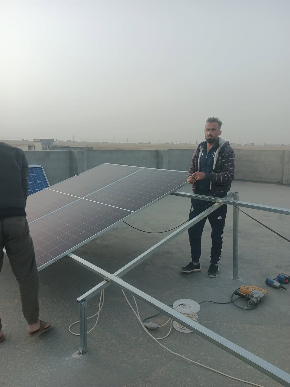 من عروض شركة الحجاب للطاقة الشمسية
تم بحمد الله نصب منضومة طاقة شمسية 🔋⚡
للعم (عبدالهادي ابراهيم حسن)
📍 في الشرقاط الخصم
     
                ⚡ القدرة:

☀️ 20 أمبير نهاري
🌙 15 أمبير ليلي

✅ مكونات المنظومة:
1️⃣ ألواح لونجي
🔹 10 ألواح قدرة 615 واط
🔹 ضمان 15 سنة ✅

2️⃣ بطارية ليثيوم SKE
🔹 سعة 15 كرواط 
🔹 ضمان 5 سنوات ✅

3️⃣ إنفيرتر  كرواط 6k (جناحين) 
🔹 ضمان سنة واحدة ✅

💰 أسعارنا مناسبة جداً وتنافسية
📊 نوفر لكم قائمة المواد مع الشركات المصنعة
🔎 حتى تتمكنوا من المقارنة والتأكد من الأسعار بكل شفافية

🔴 نعمل ليلاً ونهاراً ☀️🌙
✔️ غايتنا رضا زبائننا الكرام والالتزام بمواعيدنا
🎉 حياكم الله في شركة الحجاب للطاقة الشمسية
📞 الهاتف للاستفسار: ***********
