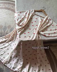 فستان • مقاسات ٥٠-١٠٠ • تغطي الركبه