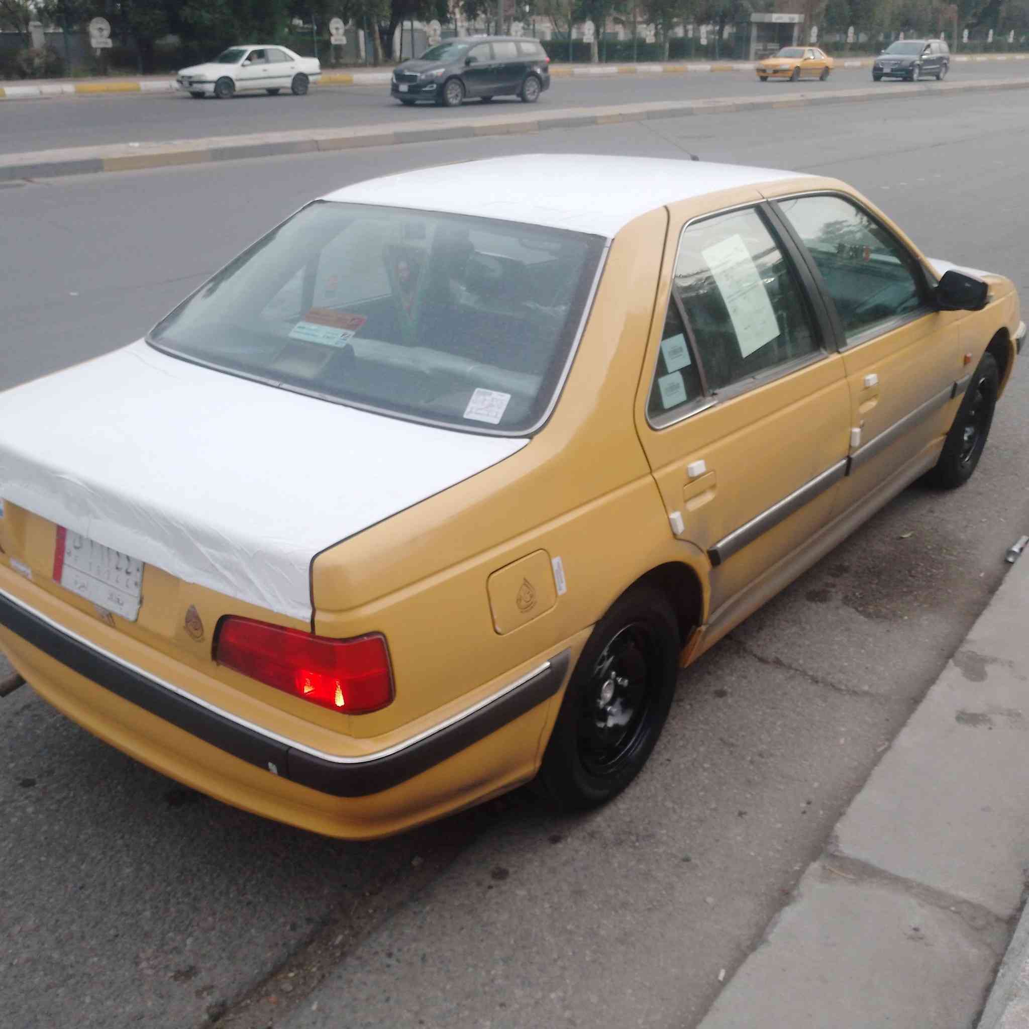 سلام عليكم للبيع بيجوبارص موديل 2015سياره لا ضربه ولا تبديل مكينه كير صدر تبريد تخم تاير مدوشمه عارضه 45وبيه مجال مكاني الزعفرانية ***********
