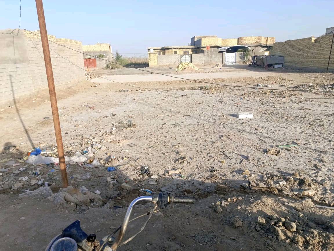 قطعة ارض زراعيه200متر  منطقة كشمرة قرب حي الصحفيين 