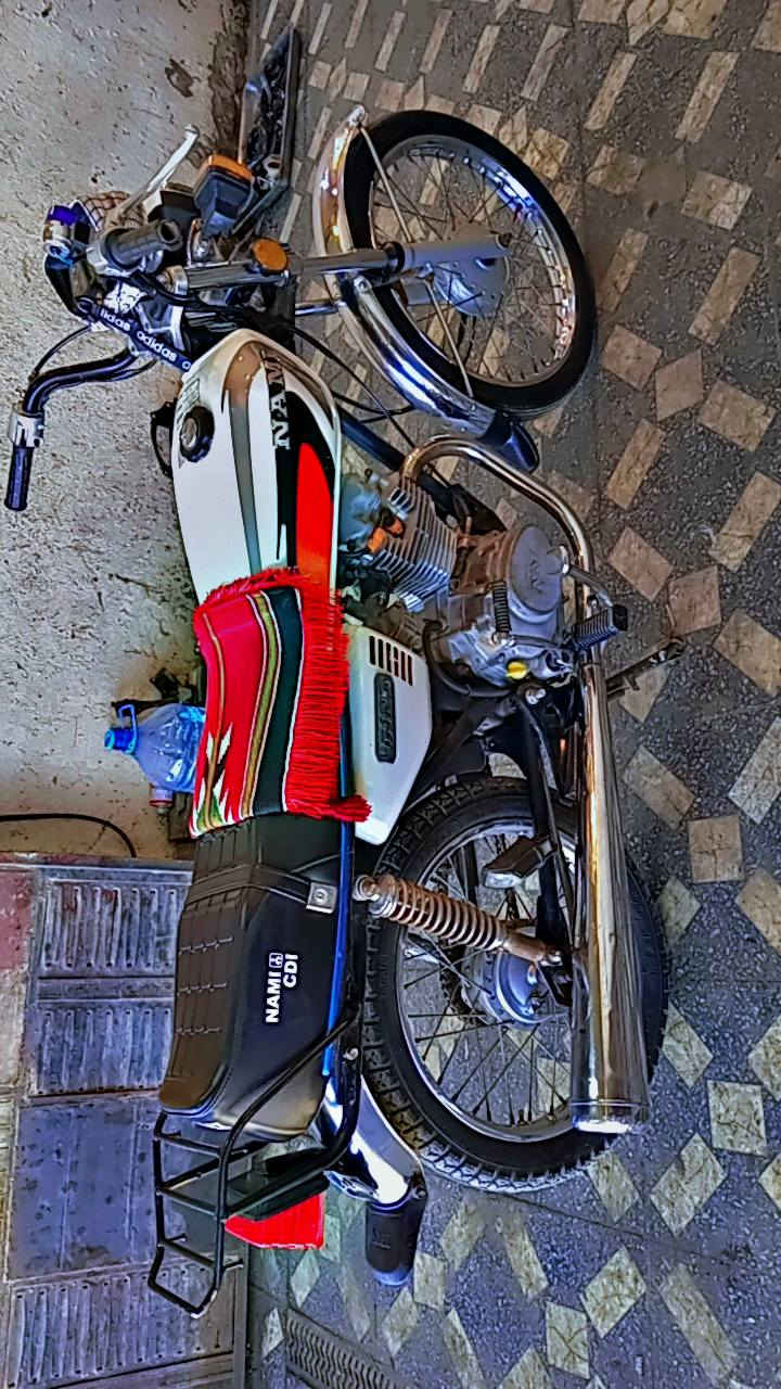 سلام عليم دراجه للبيع نامه دراجه خير من الله غراض جدد. شاصي14. اوراق كامله وكيلهه بابو رمانه بس مكينتهه شوي لونه رايح مكان سده دور لنفط تفاصيل *********** خاص ما موجود
