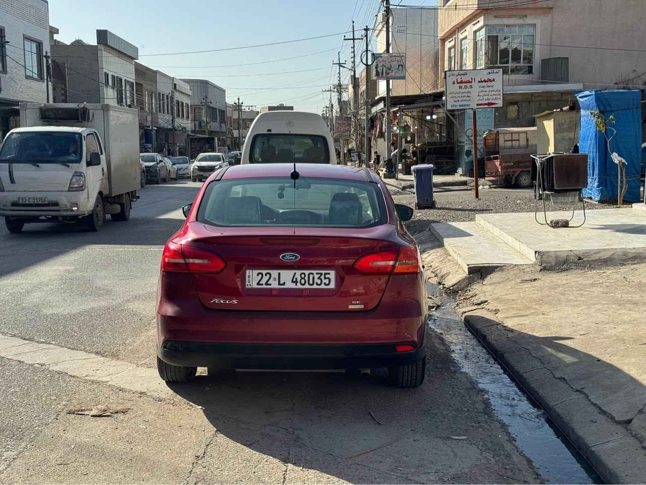 فورد فوكس موديل 2017 محركها 3 سلندر توربو حادث امريكا جاملغ بدون دواخل بدون ايرباك و بايدي انفتح البنيد ع القمارة صبغت البنيد و بيها مكان صغير بي دي ار بالقمارة ابد ما يبين سيارة كلها كلها بشرط من الدعامية للدعامية مابيها نقص ماشية 150 الف كيلو مو ميل
سيارة جاهزة مابيها اي نقص و سعرها 77 ورقة و بي مجال و عليها 7 اوراق و نص غرامة ينقص من سعرها 
رقم تلفون و واتساب 
( *********** ) أربيل, العراق
