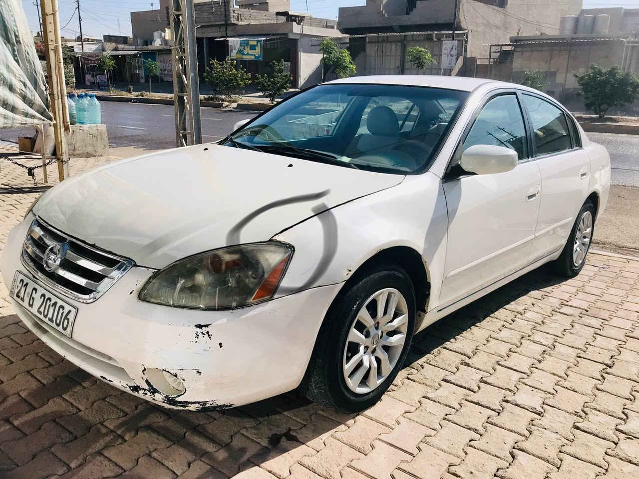 نيسان التيما ٢٠٠٦خليجي ابيض 
كير محرك تبريد بشرط 
بونيد تجاري وشوي صبغ اشرت بالصورة بدون دواخل بشرط 
بدون مصاريف ...سعره٧٠
رقم موبايل ***********
....
نيسان ئەڵتیما 2006خليجي سپی ناوزەرد
گێر و مەکینەی بەشەرت مەکینەی تازە گۆڕاوە
کمێک جەمەلغی سایەق بۆیاغه دیاریم کردوە زۆرکەمە بۆنیدی گۆڕاوە بۆ تجاری بێ ناو بێ ئێرباگ 
سعری 70 
ژمارەی مۆبایل *********** كركوك, العراق
