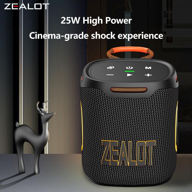 ZEALOT S122 25W Bluetooth Speaker
سماعة ZEALOT S122 بلوتوث محمولة بقدرة 25w ، بطارية 6000mAh، مقاومة للماء IPX6، مع صوت جهير قوي (Bass) وإضاءة RGB ملونة، تدعم الاتصال بالهاتف، وتقنية TWS 5.2

السعر : 45,000


**إذا كنت صاحب هذا الإعلان وتريد حذفه لأي سبب، رجاءا أرسل رسالة إلى الدعم الفني**