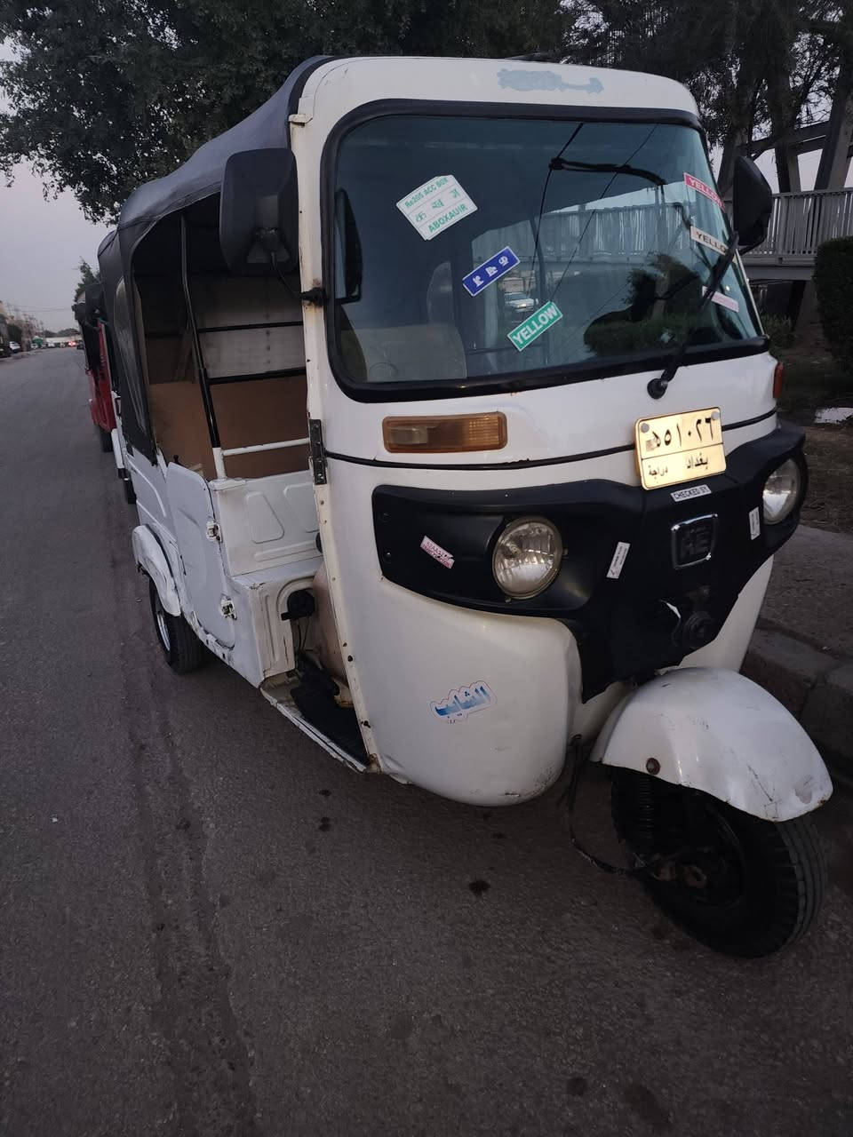 السلام عليكم تكتك للبيع موديل 22 مرقم عربي بغداد تكتك حلوه كاعده يرادله تعديلات بسيطه مكان تكتك الدوره معلمين 
سعر 7500 بيها مجال بصيط رقم هاتف *********** عبود
