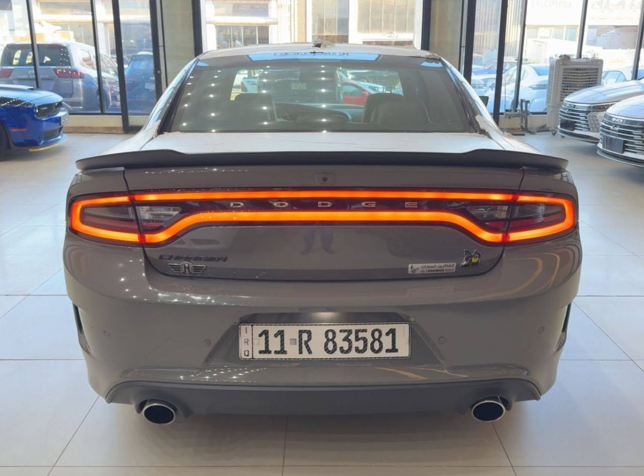 جارجر سكات باك (خليجي وكاله هارلم) 
*Dodge Charger (Scat Pack)
الموديل : (2023 لاست كول)
المحرك : SRT . V8 . 6.4L .
العداد : (5000الف فقط زيروو ).
الرقم : بغداد
اللون :اسمنتي
المواصفات فول (1/1) (رادار امامي)
محرك كير واير بشرط مامفتوح 
سيارة حيل نظيفة كلشي عل بلاد جديد 
سنوية هزة كلشي جديد مدفوع لـ
باسمي السنوية بشرط تحويل وغرامـة
سيارة مابيـها دينار مصرف كامل من كل نواحي
مكاني بغداد/هاتف(***********)
