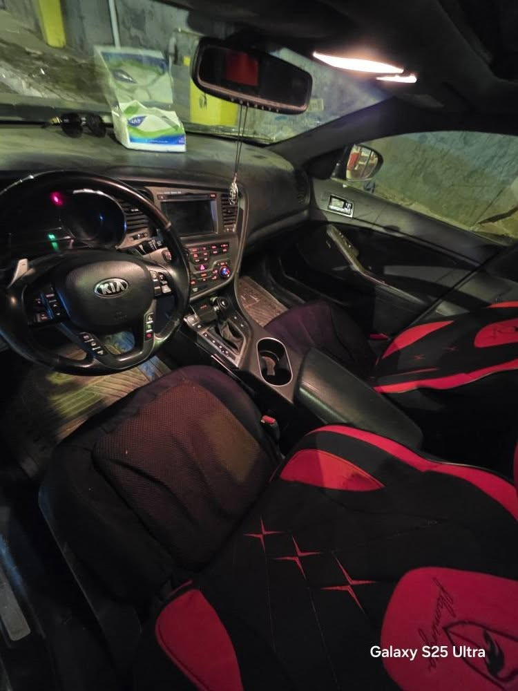 السلام عليكم اخوان بيع مستعجل كيا اوبتيما ادوات ادوات بيها رقم شمالي بيها موديل 15 تيربو 
سياره فول واحلئ من الصور مواصفات وارد خليجي مكينه GDI
حداديه وكير خير من الله  سياره جاهزه ماعدا التبريد نقص تحكم ستيرن، بانوراما سياره مفوله تحكم كير رايدها 53وبيها مجال للطيبين رقم الهاتف *********** البصرة, العراق
