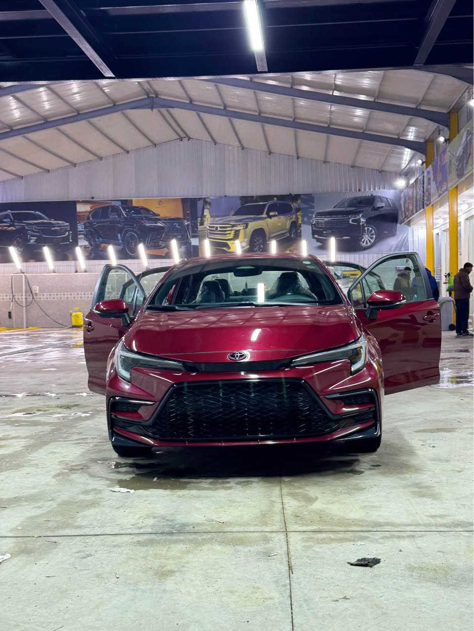 Toyota corolla
موديل 2024 
رقم اربيل باسمي 
قطعتين صبغ 
مكاني ديالى 
*********** بعقوبة, ديالى
