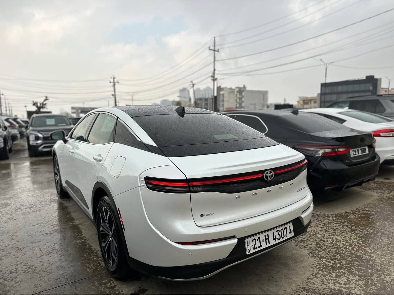 سلام عليكم

تويوتا كراون 2024

السيارة بيهة شبر صبغ اب حافة البونيد فقط بدون تبديل

مكان السيارة سليمانية 

مواصفات ليمتيد 

شاشة جبيرة 

كاميرا 

بصمة 

بانوراما 

گيج الكتروني ديجيتال 

بصمة ابواب 

تشغيل عن بعد 

لايتات ٤ عدسات 

لايتات ليد 

بگلايت ليد 

رادار ٣٦٠ درجة

حساس امامي خلفي 

كشنات هيتر 

كشنات تبريد 

استيرن هيتر 

كشنات كارباء جهتين 

تبريد قطعتين 

شحن وايرليس 

 انظمات قيادة 

هندربريك بصمة 

داخل ابيض بلاد مميز 

امراية شفط 

اوتو هولد 

ماشية ٣٥ ميل 

مكينة ٢.٥ هايبريد وبنزين 

السيارة كلش جديدة و حلوة بلواقع هم 

كير و مكينة كله مكفول بدون اي عطل 

سعرة ٢٩٨$ بي مجال 

رقمي *********** السليمانية, العراق
