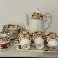 رويال البرت • طقم ٦ اشخاص • ٢٢ قطعة