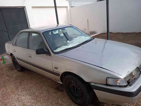 مازدا حجم 626 ،محرك 12 كبريتا ،سيارة مصبوغة عام ،
بيها كابون بانزين ، شرط التحويل (مرسمة) 
***********
