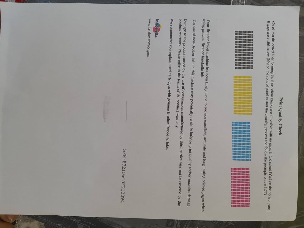 السلام عليكم ورحمه الله وبركاته طابعه براذر للبيع ام اف سي 470 دي دبليو طباعه واستنساخ واسكنر زائد طباعه ملازم النظافه 95% الى 90% علما تم تغليف الفيدر حفاظا عليه من الاتربه الطابعه امامكم نظيفه جدا وتقرير الطباعه امامكم جيد جدا ومضاف اليها منظومه خارجيه بشرائح اصليه الطابعه تدعم نظام الطباعه على الوجهين التلقائي بدون قلب الورقه الذي تخرج من الطابعه وايضا تستخدم لطباعه واستنساخ الملازم الدراسيه وتستخدم لارشفه الملفات سواء كان عن طريق الهاتف او عن طريق الحاسوب وايضا تدعم نظام الواي فاي السعر والتفاصيل تواصلوا معي على الواتساب او مراسله الصفحه علما ان يتوفر خدمه توصيل في بغداد والمحافظات***********
