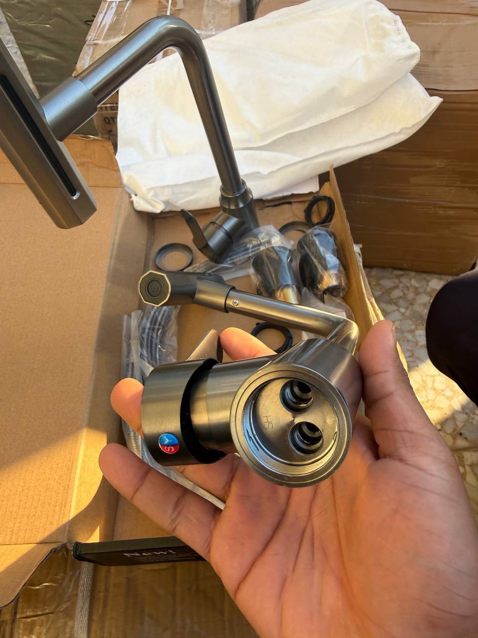 خلاط متحرك
خلاط متحرك مصنوع من نزك فوول اصلي وزن ثقيل جداً جداً
كامل ملحقاته جوده عاليه
 سعر جداً مناسب قطعه فقط 14,000


**إذا كنت صاحب هذا الإعلان وتريد حذفه لأي سبب، رجاءا أرسل رسالة إلى الدعم الفني**