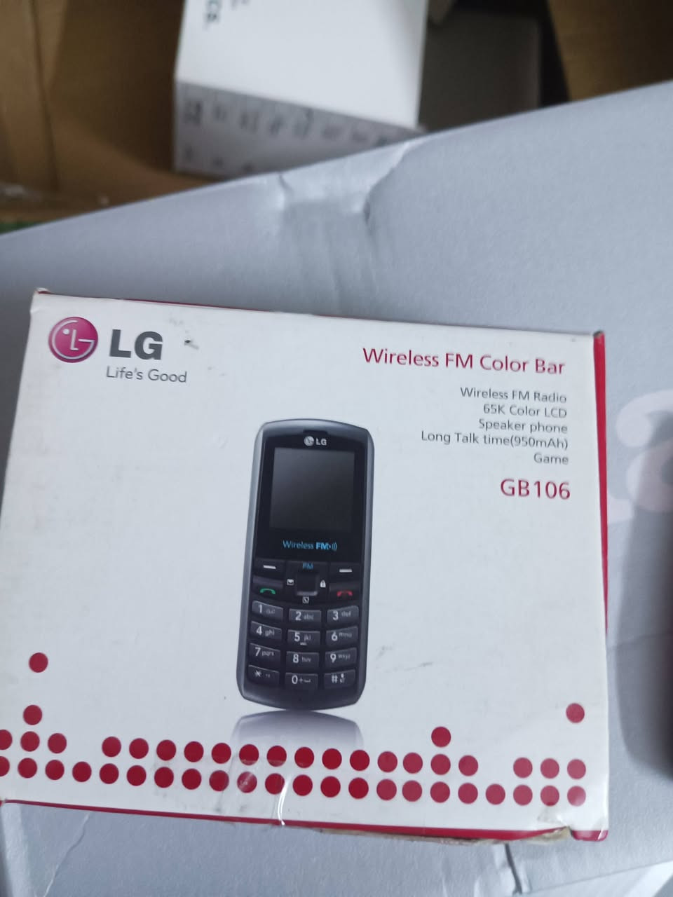 انتيكه LG كامل ملحقات


**إذا كنت صاحب هذا الإعلان وتريد حذفه لأي سبب، رجاءا أرسل رسالة إلى الدعم الفني**