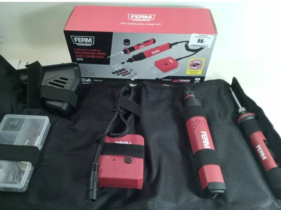 كاوية مع فرطونة يشتغلا بعلى البطارية مال دريل بس يجن بدون بطارية القطعة على 20 عندي اكثر من قطعة كلش راقيات


**إذا كنت صاحب هذا الإعلان وتريد حذفه لأي سبب، رجاءا أرسل رسالة إلى الدعم الفني**