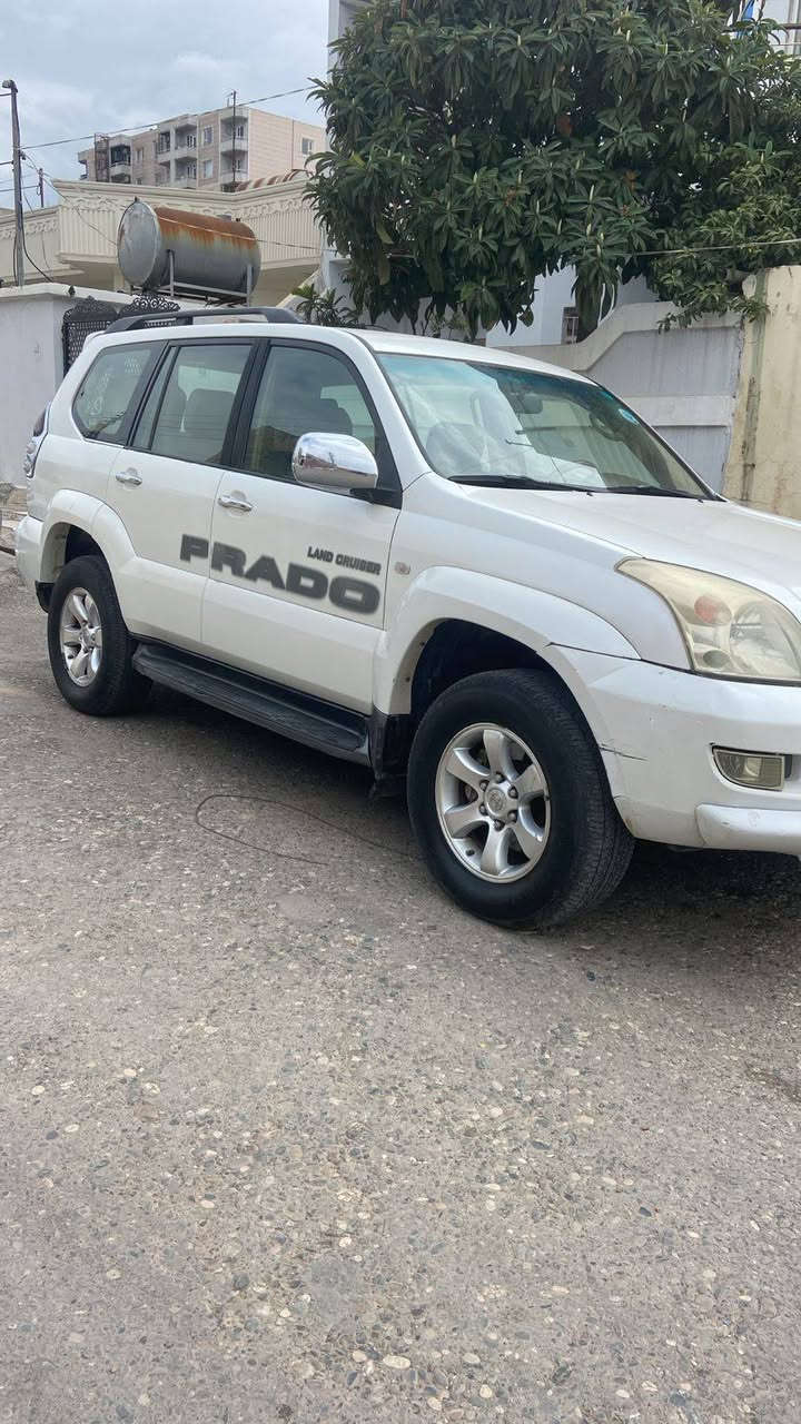 تويوتا برادو 2007
للبيع 
4سلندر 
شبرين صبغ قبغ صندوق 
كير ومحرك بشرط 
مكان زاخو 
***********
عندي واتساب زاخو, دهوك
