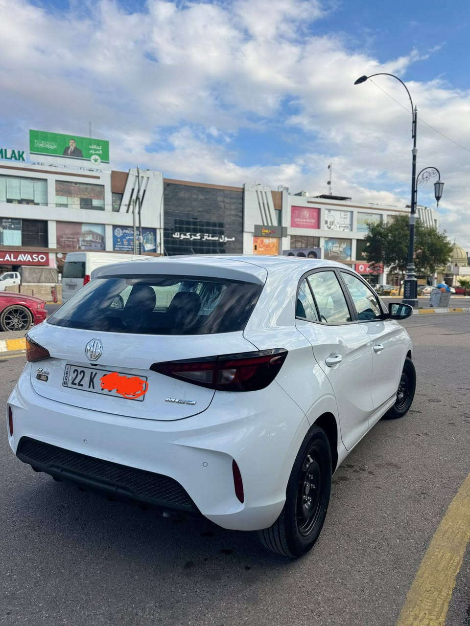 سيارات 🚘 MG3 موديل 2024
ضمان6 سنوات( رقم اربيل )
‎المحرك 1500 تنفس طبيعي 
‎كير اوتماتيك 
‎شاشة  كار بلي واندرويد 
كامره خلفية
تحكم ستيرن جهتين 
لايت + بك لايت Led
‎حساسات خلفيه
حساس ضغط اطارات

عداد المسافه 25 الف كيلو متر
السعر 102
مكان سياره كركوك 
اتصال *********** كركوك, العراق
