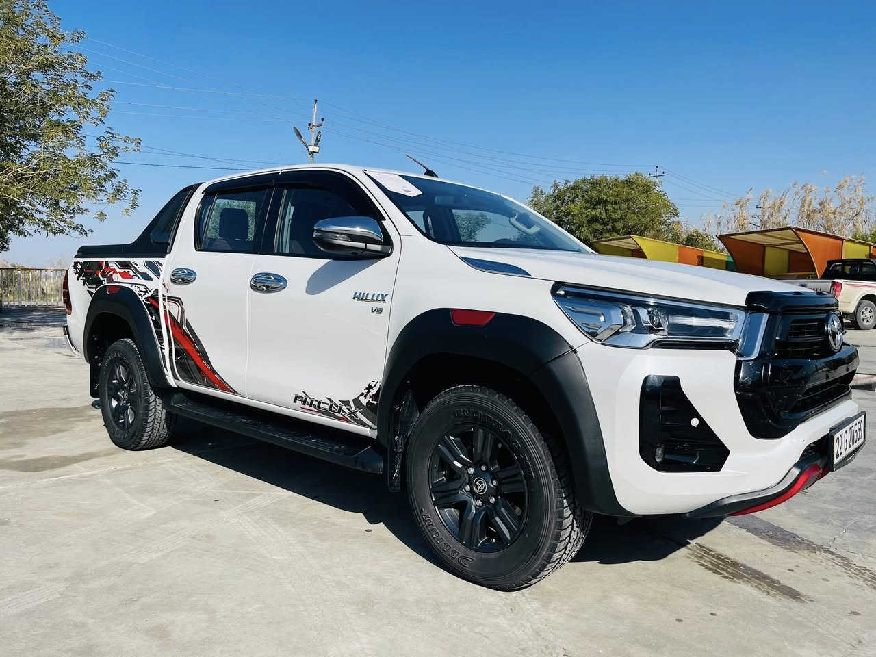 هايلوكس 2024 TRD
فول مواصفات رقم اربيل تحويل ثاني يوم مكفوله كفاله عامه محرك 6 سلندر ع وضع الشركة ماشيه ٧٣ الف السعر ٣٧٧ 
مكاني ديالى ***********
