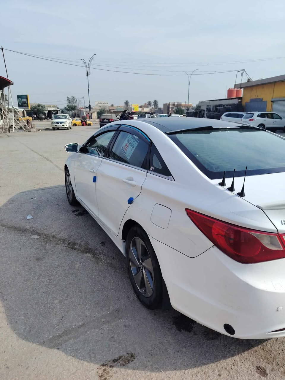 سوناتا خليجي 2011 رقم بغداد بأسم صاحبها السياره جاهزه مكينه كير حداديه بيها منظومه غاز شغاله بيها بارد وتكحيل بعض مكانات سعرها 107 وبيها مجال مكانها كله حله سياحي 
# اي استفسار ع رقم ***********
