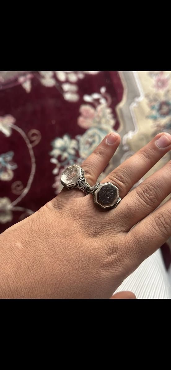 السلام عليكم  رمضان كريم وتقبل الطاعات للبيع فقط  مكاني ناصريه 
خاتمين صياغه عرفان vip 
الاول عقيق سداسي مخطوط علي ولي الله 
خط موقع 
الثاني زمرد كولمبي  وتطعيم ماسات اربعه 
العقيق 175
الزمرد 125 دولار وبيه مجال شي بسيط
الاثنين صياغات عرفان vip


**إذا كنت صاحب هذا الإعلان وتريد حذفه لأي سبب، رجاءا أرسل رسالة إلى الدعم الفني**