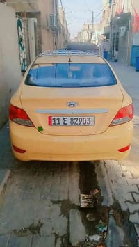 اكسنت 2015 خليجي كير مكينه مكفول تخم تاير جديد صدر جديد تبريد ثلج تحكم...