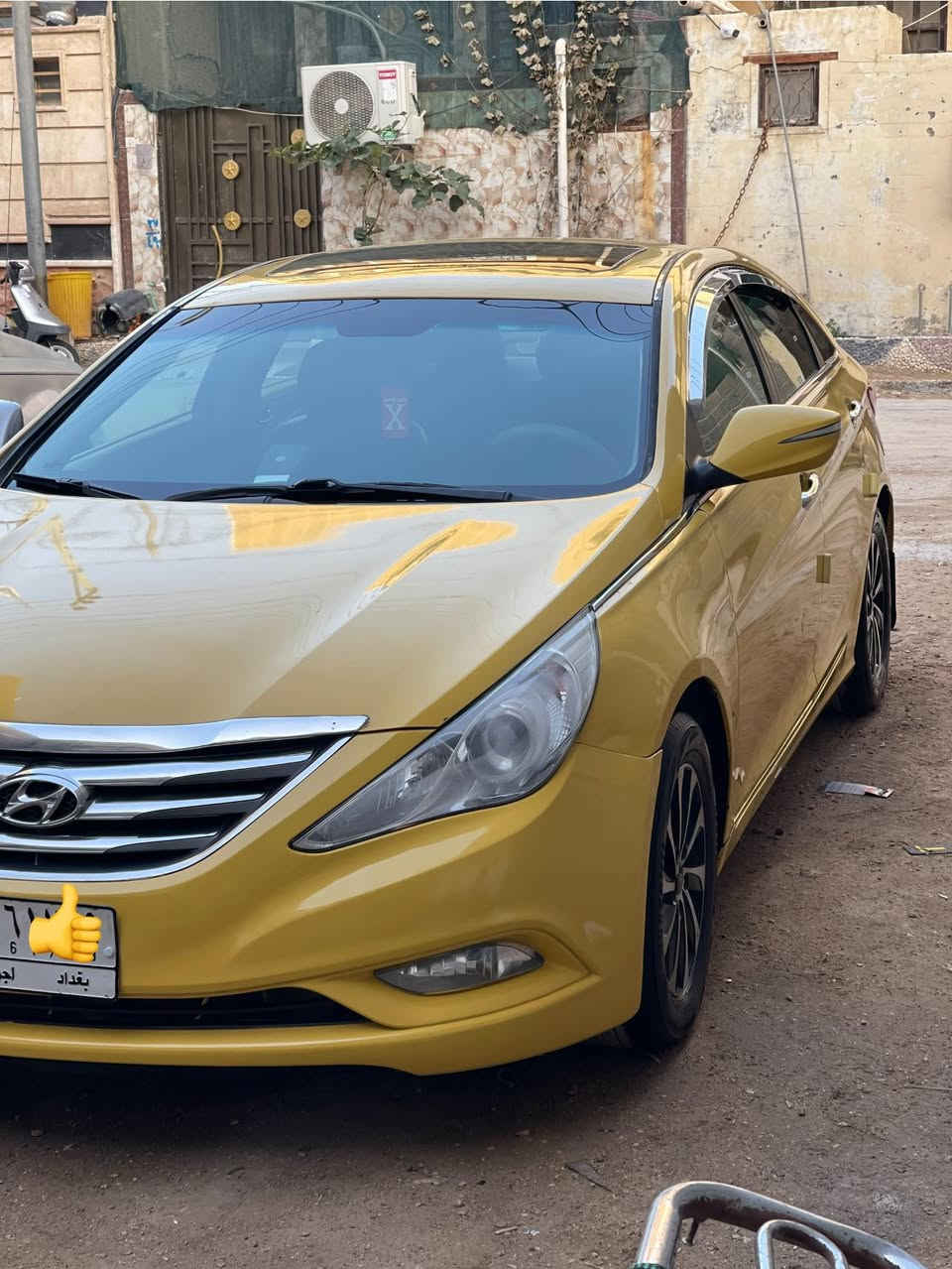 سلام عليكم سوناتا للبيع موديل 13السياره فول مكينه وكير حداديه مكفول ما عده حادث باب العبري مبدله اصليه والباقي ليبل واحد  مكاني كربلاء 
مكلف بالنشر
***********
