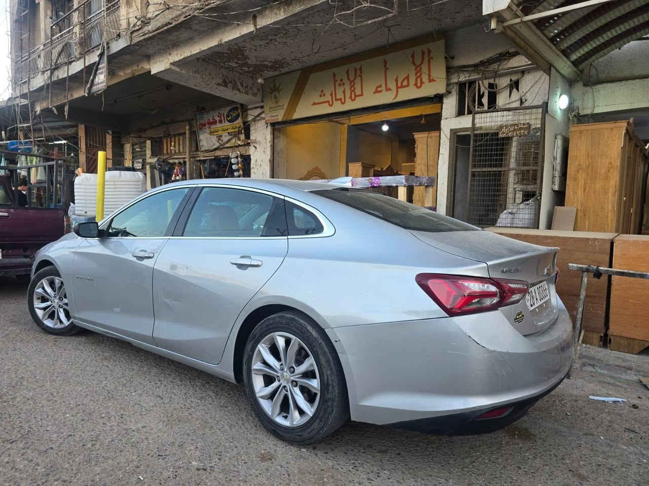 ماليبو 2019الحادث مرفق يالسونلر وكلشى واضح بيهه منظومه غاز تنسى اصراف بنزين سعر 85 ورقه مع المجال مكاني نجف للاستفسار الاتصال *********** متوفر واتساب . مكلف بالنشر.
