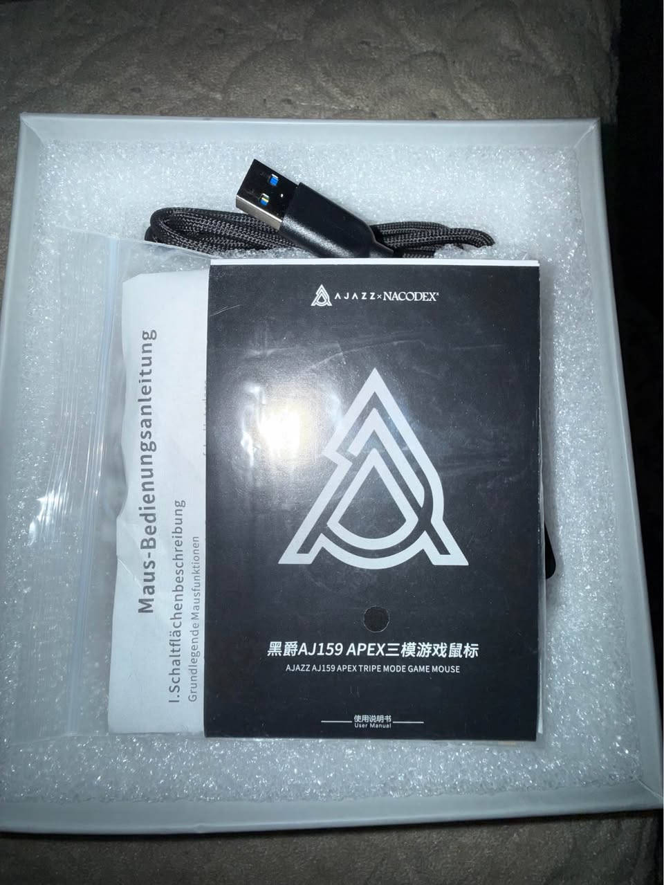 ماوس ajazz aj159 apex
اعلى نسخة باعلى سنسور paw 3950
يجي وياه قاعده شحن و بيها شاشة قابله للتخصيص و rgb

سعر 55 الف دينار عراقي بغداد, العراق


**إذا كنت صاحب هذا الإعلان وتريد حذفه لأي سبب، رجاءا أرسل رسالة إلى الدعم الفني**