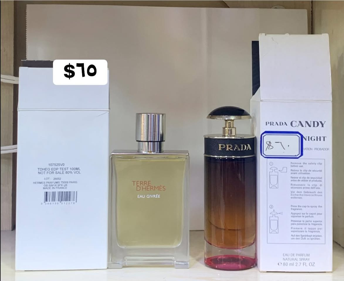 سلام عليكم
عطور  تيستر اورجينال   
اصلية للبيع✅✅
أسعار داخل صور


**إذا كنت صاحب هذا الإعلان وتريد حذفه لأي سبب، رجاءا أرسل رسالة إلى الدعم الفني**