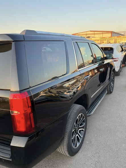 السلام عليكم تاهو 18 LS خليجي كفاله ما عده بارد بسيط 
  مواصفاتهة معروفه 
 شاشه جبيره 
 قاصه 
حساسات امامي وخلفي 
 كشنات كهربائيه  
كشن هزاز 
  لسعر 340 

***********
