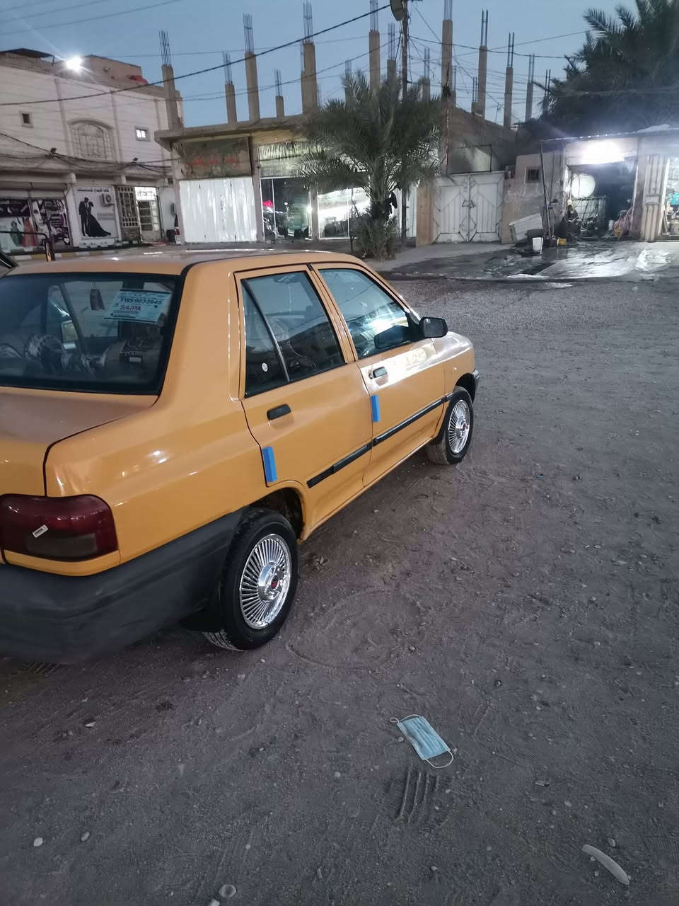 سايبه موديل ١٥ كير ومحرك وحداديه وتبريد مكفولات السعر ٣٥ وبيه مجال رقم بغداد العنوان كربلاء مصفر السياره رقم الموبايل *********** وبيه جاملغ الأمامي فقط
