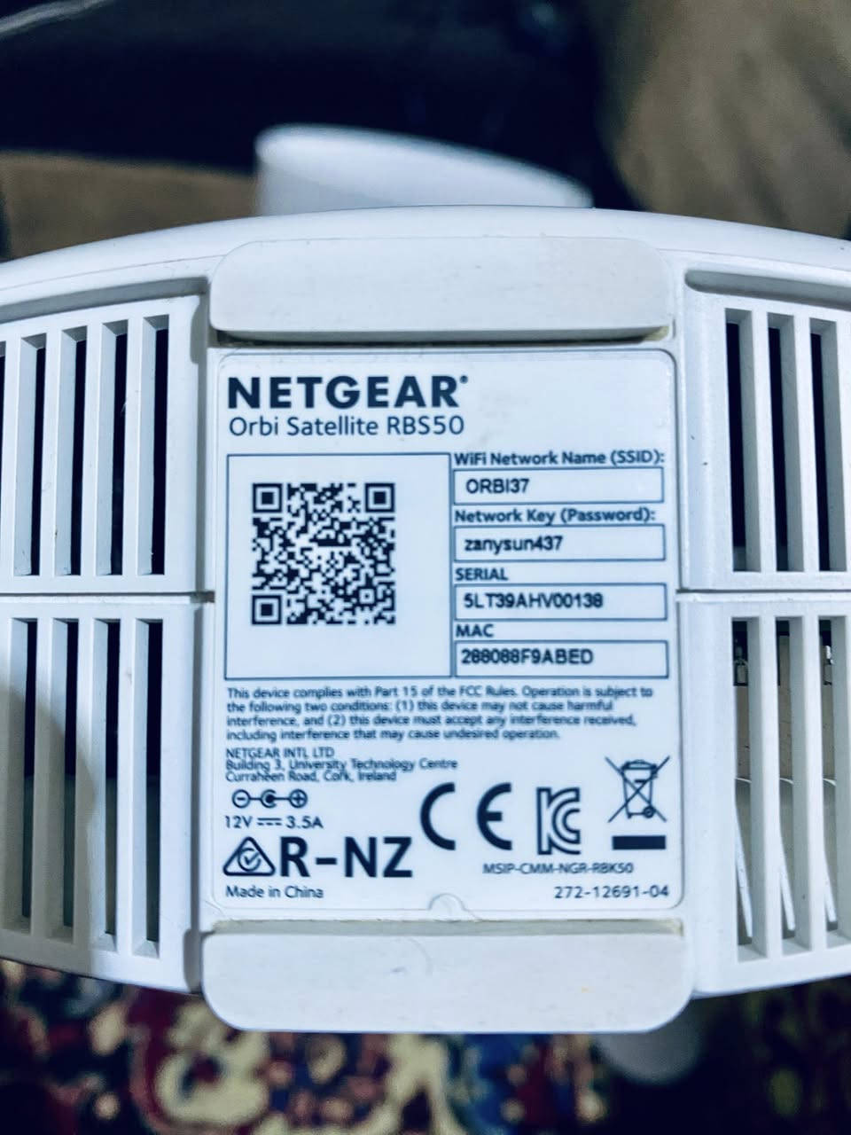 السلام عليكم
راوتر منزلي netgewr orbi نظام (mesh) قطعتين راوتر مع ستلايت التقوية يغطي بيت ٣٠٠ متر او اكثر ويفاي سريع وحديث بنك ثابت ومستقر في الالعاب سرعة ثابتة تنسى شي اسمه ضعف وفصلة يتصل بنظام الوايراس  يبث شبكة واحدة من دون اختلاف ووباسوررد واحد شغال شرط الفحص السعر ٦٠ الف للقطعتين تفضل من العطلات تبي لنك وتيندا بهواي مجربة تجربة شخصية بالبيت الله شاهد مكاني النجف، توصيل موجود


**إذا كنت صاحب هذا الإعلان وتريد حذفه لأي سبب، رجاءا أرسل رسالة إلى الدعم الفني**