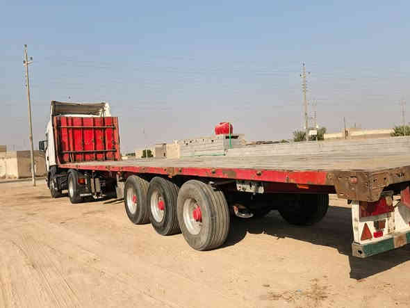 سلام عليكم عربانه للبيع شاصي مكفول تخم تاير وجوبلس  كهربائيات جديد. السعر 45 العنوان البصره الدير ***********
