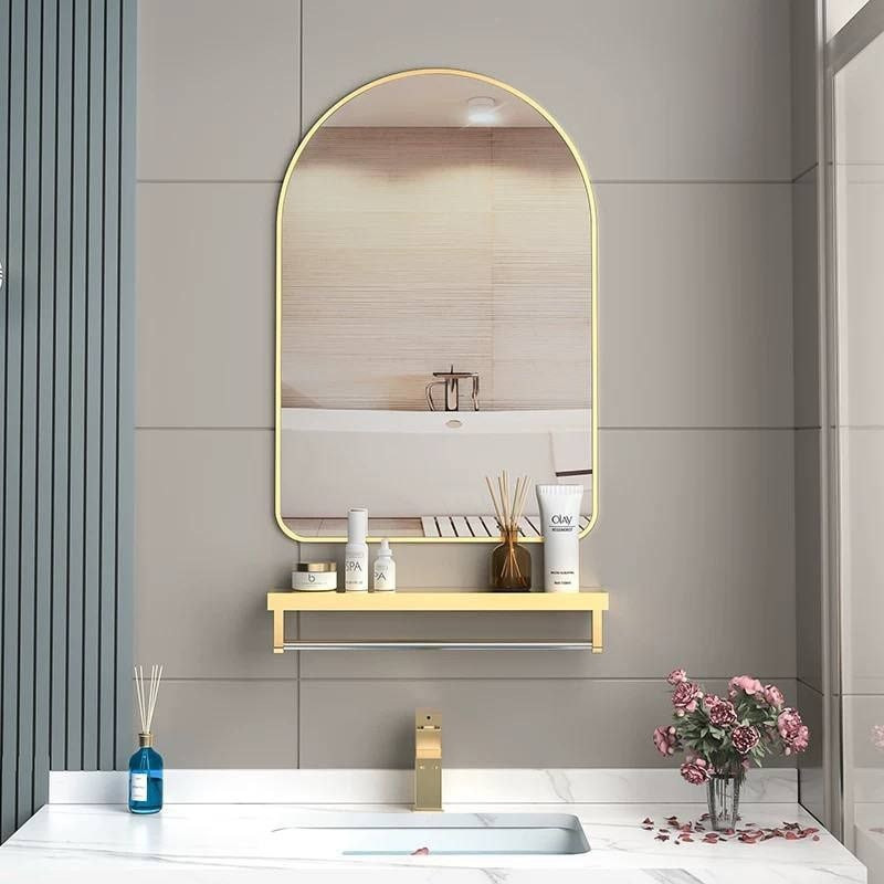 مرآة مع رف تصميم عصري 
ابعاد المرآة 60*40 CM 
للحجز والاستفسار ارسل رسالة على بريد الصفحة 
 ***********
