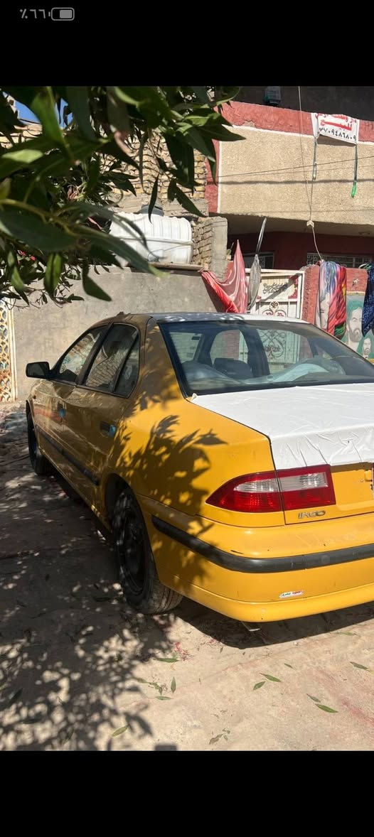 سلام عليكم ورحمة عندي سمند للبيع موديل 12 حلوه خير من الله  السعر 38 اني مكلف بل نشر رقم صاحب السياره ***********
