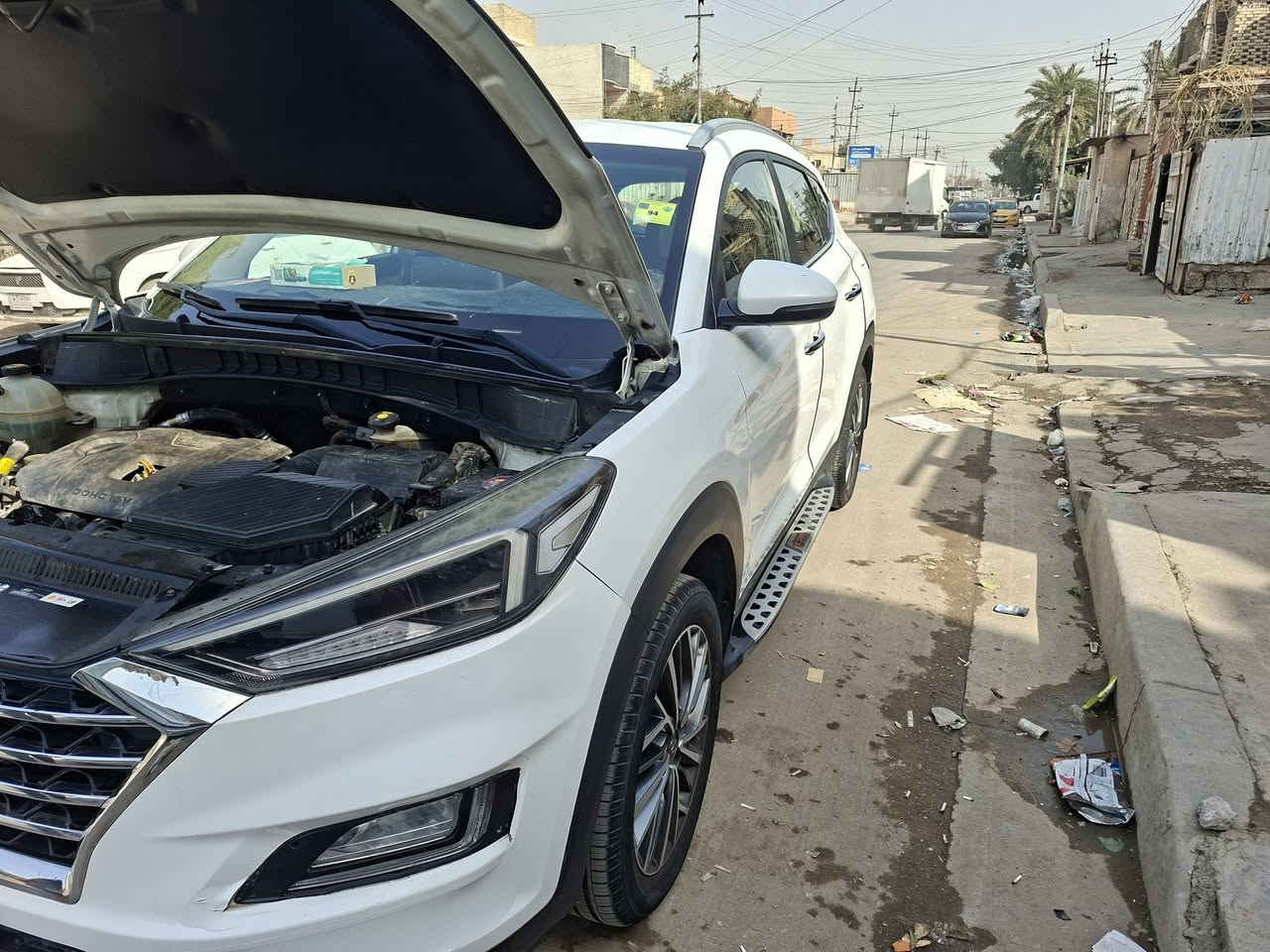 السلام عليكم توكسان 2020للبيع او مراوس سبورتج حديث فقط
محرك 2000دوش 
السعر ١٩٠ 
مكان السياره بغداد ***********
