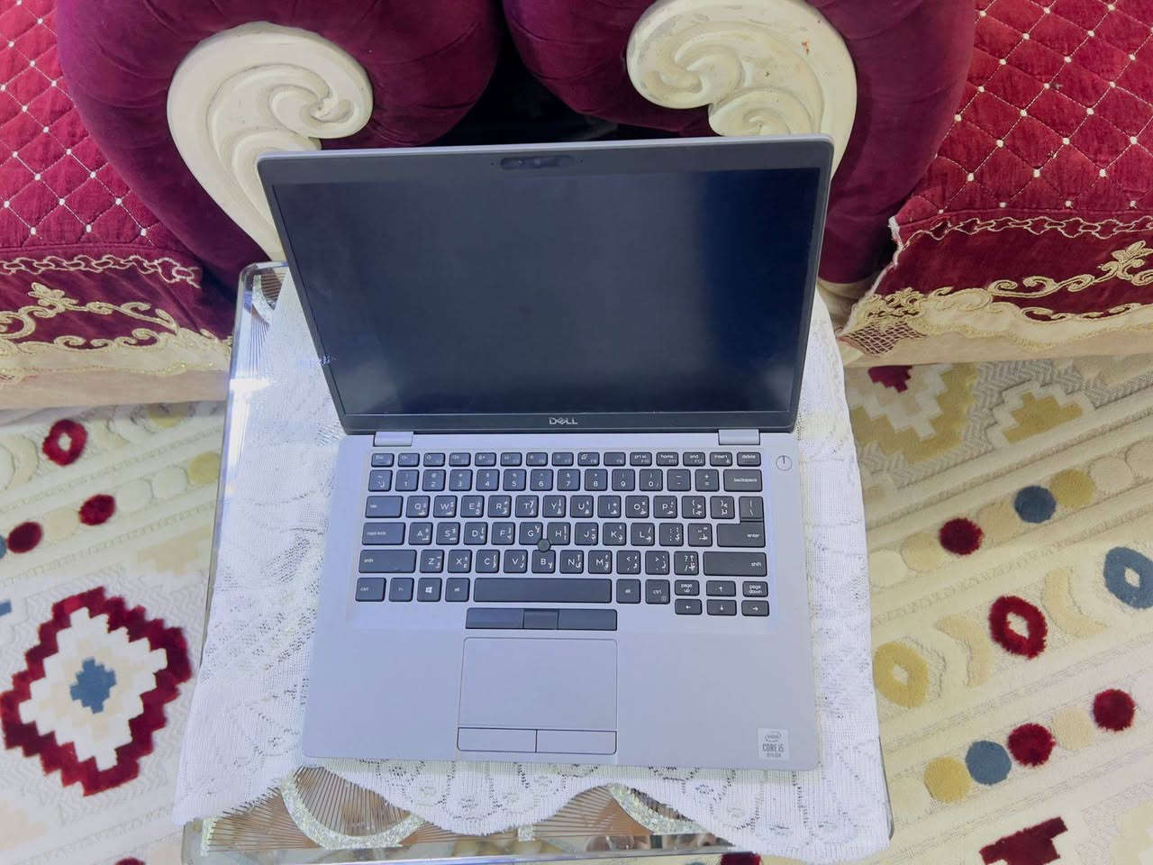 السلام عليكم لابتوب مستعمل قليل كلش وشغال كلشي بيه + وياه جنطه مالته ولشاحنه وماوس الاصليات  ولوصل مال اشراه 
السعر 325 وبيه مجال رقم الهاتف ***********
