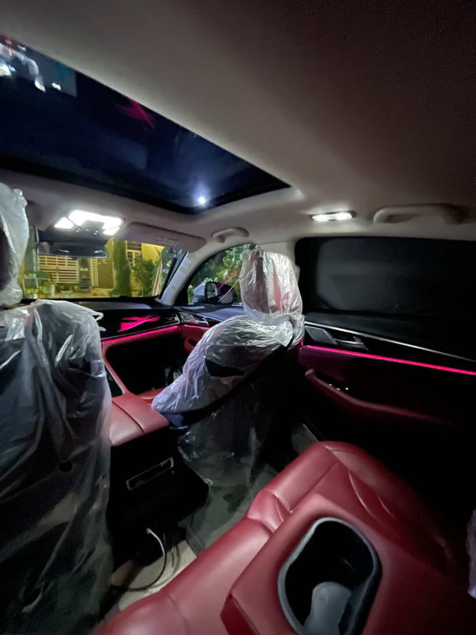 شانجان cs85 2023 ليمتد
ماشية 44 الف والسيارة حرة رقم بغداد
ترحيب انارة لد خلفي امامي
داخل لد الوان متغير 64 لون بلادي
رادار امامي خلفي جانبي
كامرات محيطية 360 مع داش كام بلادي 4 جهات
حساسات 8 وتنبيه خروج مسار وكروس سرعة
اوتو هولد واوتو بارك وتقديم وترجيع عن طريق البصمة
داخل جلد ماروني والكشنات هيتر وتبريد وكهرباء
بانوراما على طول القمارة مري شفط
خزن ميموري وقيادة 4 وضعيات والعدادات دجتل 3 اشكال ..
مكينة 2000 تيربو كير 8 نمر
السعر 200 ورقة ومجال بسيط للشراي


**إذا كنت صاحب هذا الإعلان وتريد حذفه لأي سبب، رجاءا أرسل رسالة إلى الدعم الفني**