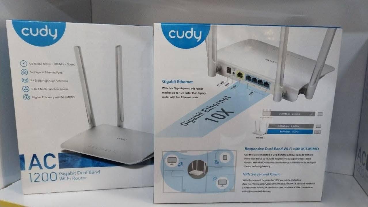 جملة فقط
 توفرت راوترات بإسعار الجملة
CUDY WR 1200 

 CUDY WR 1300
 
CUDY WR 1300E 

CUDY WR1500

CUDY WR 300

CUDY WR 3000

CUDY WR 3000S 

CUDY X6 

CUDY WR 3600E

للطلب او الاستفسار تواصل خاص قناة التليجرام كلشي متوفر بيه مع الاسعار انضموو https://t.me/+2h376XEwQoA0ZTQy


**إذا كنت صاحب هذا الإعلان وتريد حذفه لأي سبب، رجاءا أرسل رسالة إلى الدعم الفني**
