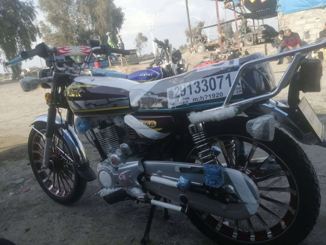 ماطور للبيع موديل ٢٥ باب اول وزن ثقيل ماطور فول شقل ومشي منفيس اصلي مطور اخو الجديد السعر ٦٧٥؟بي مجال شراي مكاني الكوير *********** مو شراي لا تعبني
